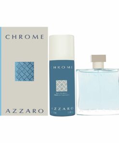 Azzaro-Chrome-2-Pcs-Gift-Set-100ml-EDT-Perfume-150ml-Deo