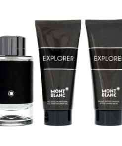 Mont-Blanc-Explorer-3-pcs-Gift-Set-100ml-EDP-100ml-ASB-100ml-SG-Bottle